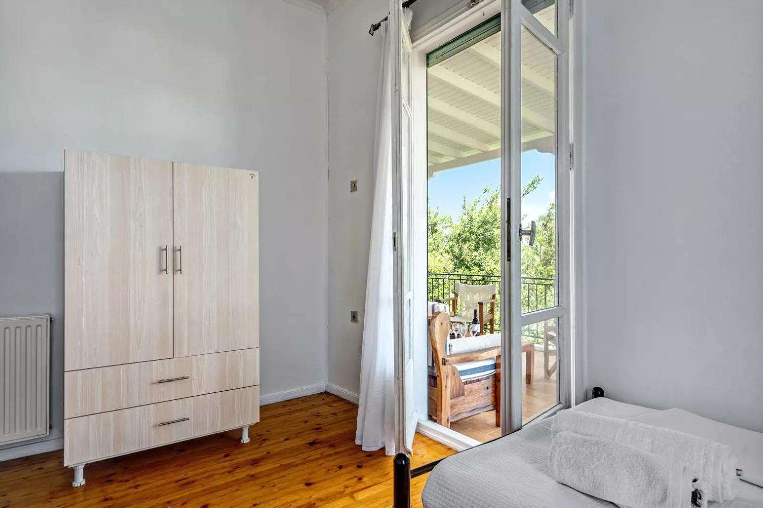 شقة Woodpecker House Lefkada ليغيا المظهر الخارجي الصورة